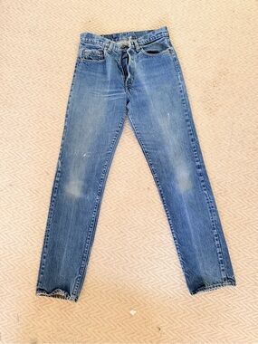 VINTAGE Levi’s 505 Jeans High Rise Straight Leg Medium Wash 30x30